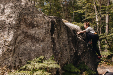 Fontainebleau boulderen