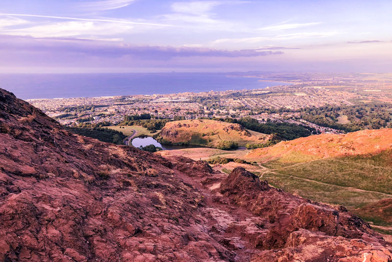 Arthur's Seat in Edinburgh beklimmen