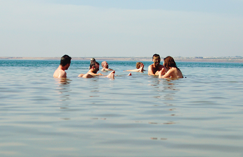 Dode Zee, Dode Zee jordanie, jordanie