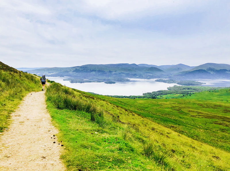 Climb the Conic Hill in Scotland, Climb the Conic Hill, Conic Hill Scotland, Scotland Conis Hill, West Highland Way, West Highland Way Scotland, West Highland Way Scotland Conic Hill