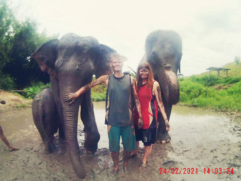 Elephant Retirement Park, olifanten park, olifanten opvang, chiang mai, thailand, 
