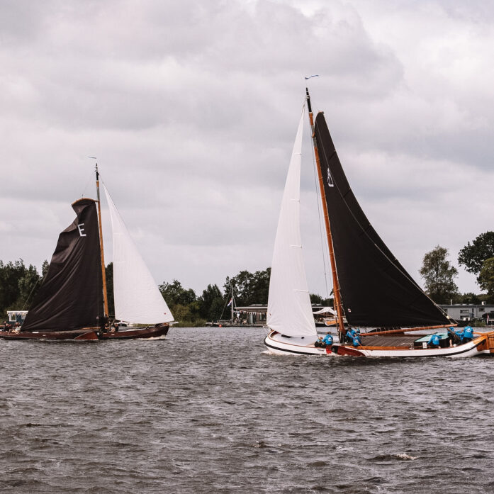 Skûtsjesilen in Friesland