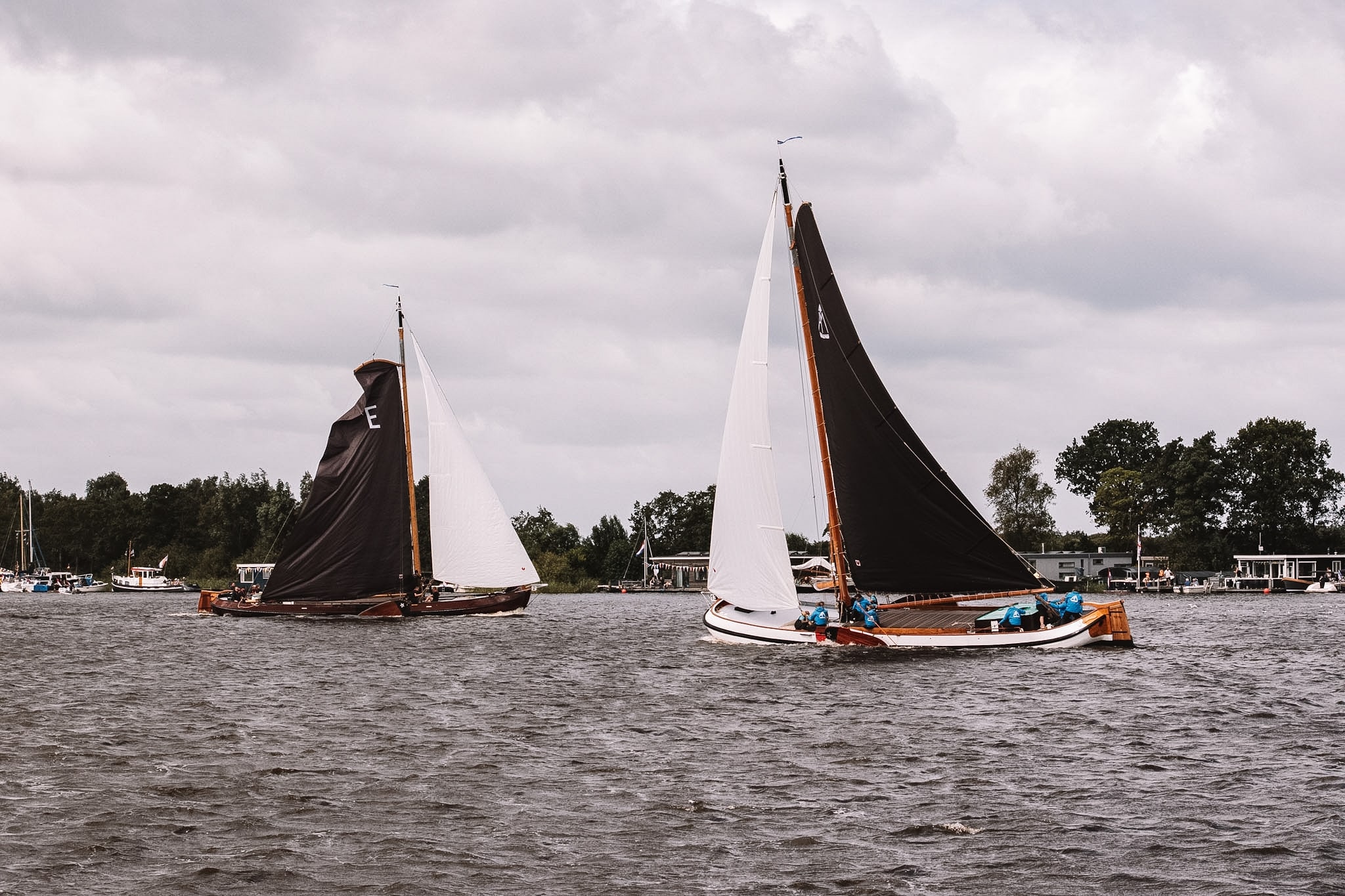 Skûtsjesilen in Friesland