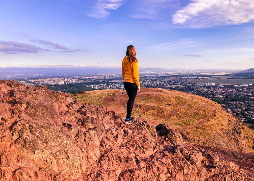 Arthur's seat beklimmen